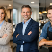 Geschäftsportraits für lokale Unternehmen