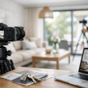 Immobilienfotografie, die Räume verkauft