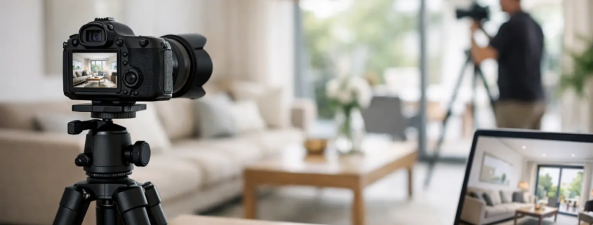 Immobilienfotografie, die Räume verkauft