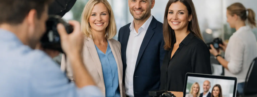 Mitarbeiterfotos für Website richtig planen