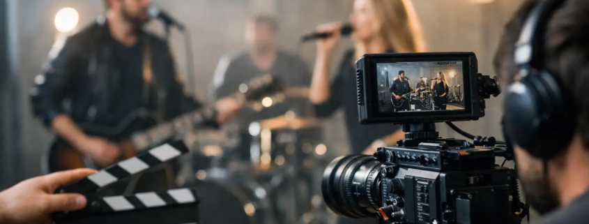 Musikvideo für Bands richtig planen