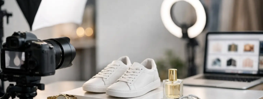 Produktfotografie für Webshop, die verkauft